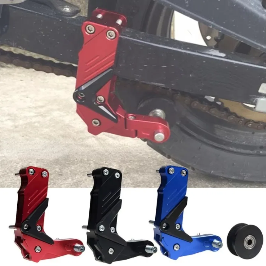 Motorbike Wider Chain Anti Slip Universal Chain Tensioner Automatic Adjustment for Suzuki Drz400 Gsxr600 K7 1SET