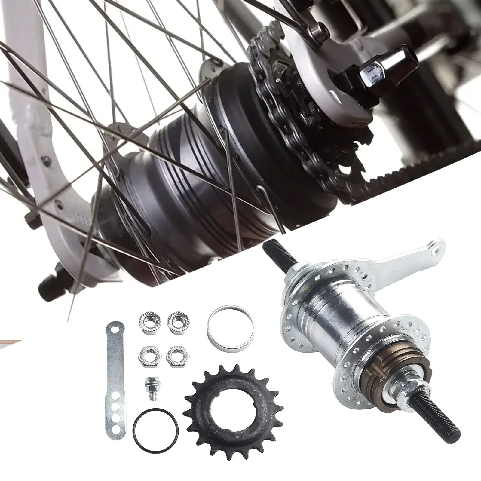 

36 Hole Coaster Brake Back Pedal Rear Hub Coaster Brake Back Pedal Rear Hub Freewheel Mountain Bike Fixed Gear Hub