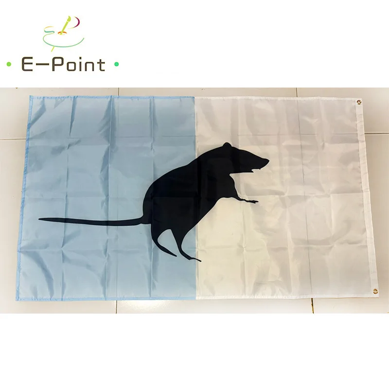 Lazio Color Mouse Flag 3ft*5ft (90*150cm) Size Christmas Decorations for Home Flag Banner Gifts