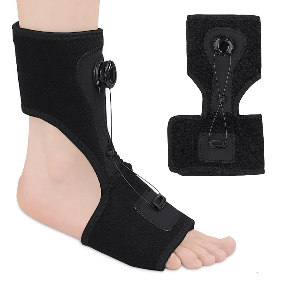 Knob Adjustment Corrector Comfortable Foot Drop Orthosis Plantar Fascia Foot Rest Fixation Ankle Fixation Support Foot Care