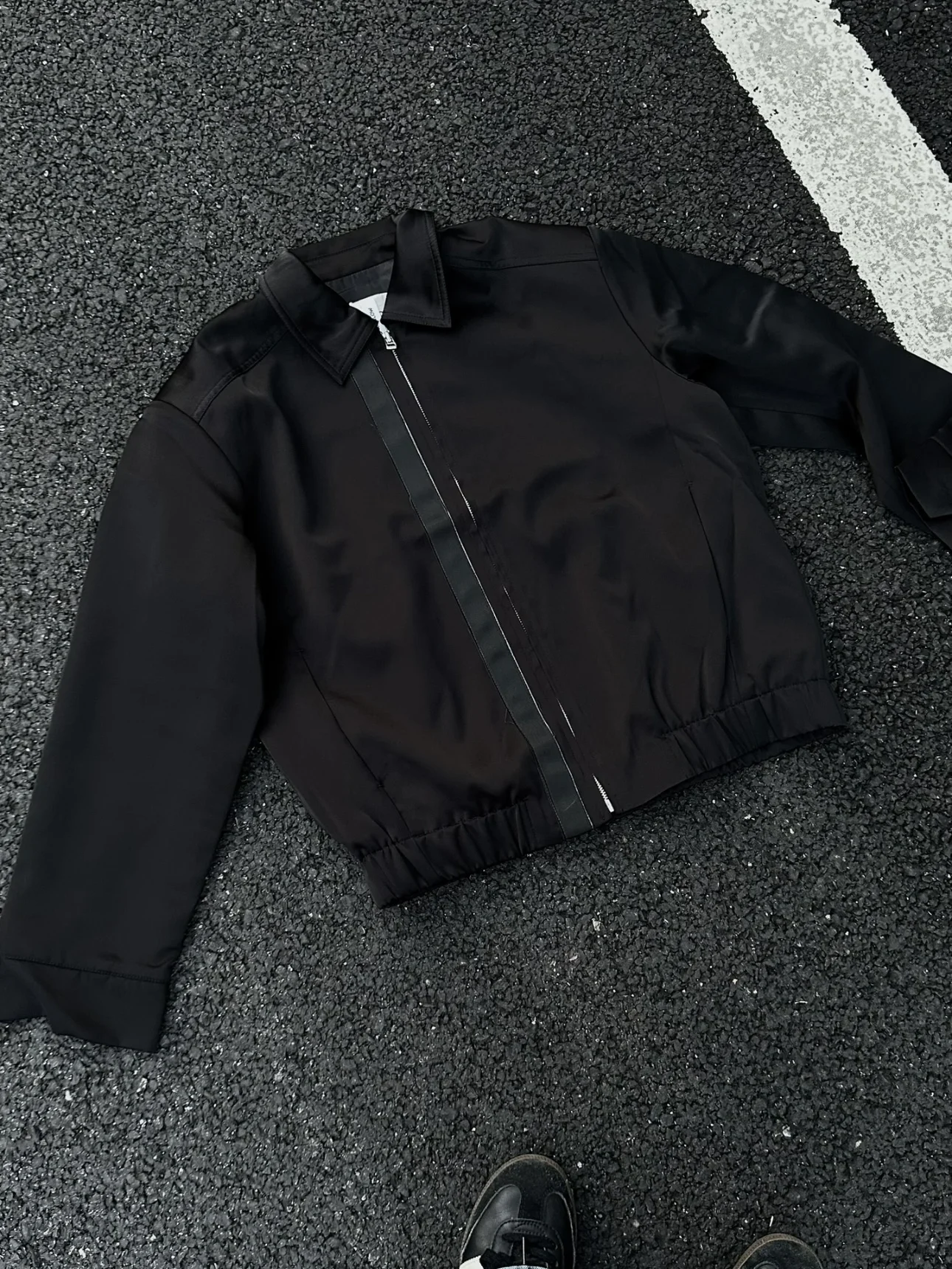 

Американский ретро Cleanfit лоскутный дизайн, широкий повседневный мужской тюнет, осенне-зимняя универсальная верхняя одежда для подростков