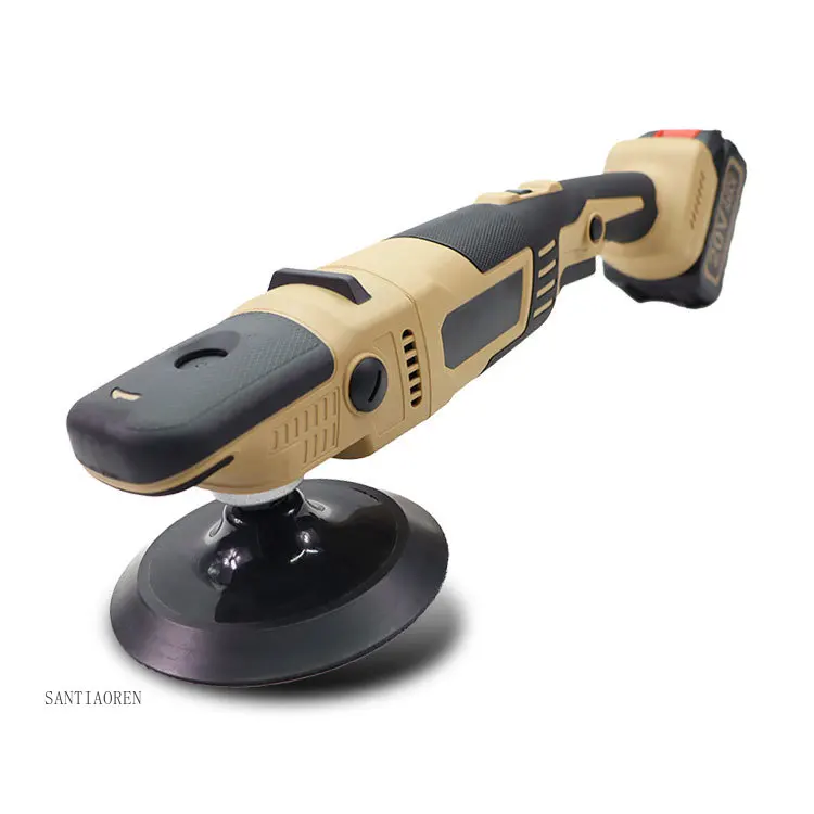 

2025480W 5inch 125mm Diameter Backing Plate Cordless Rotary Polisher Polishing Machine Car Buffer for Removing Swirls