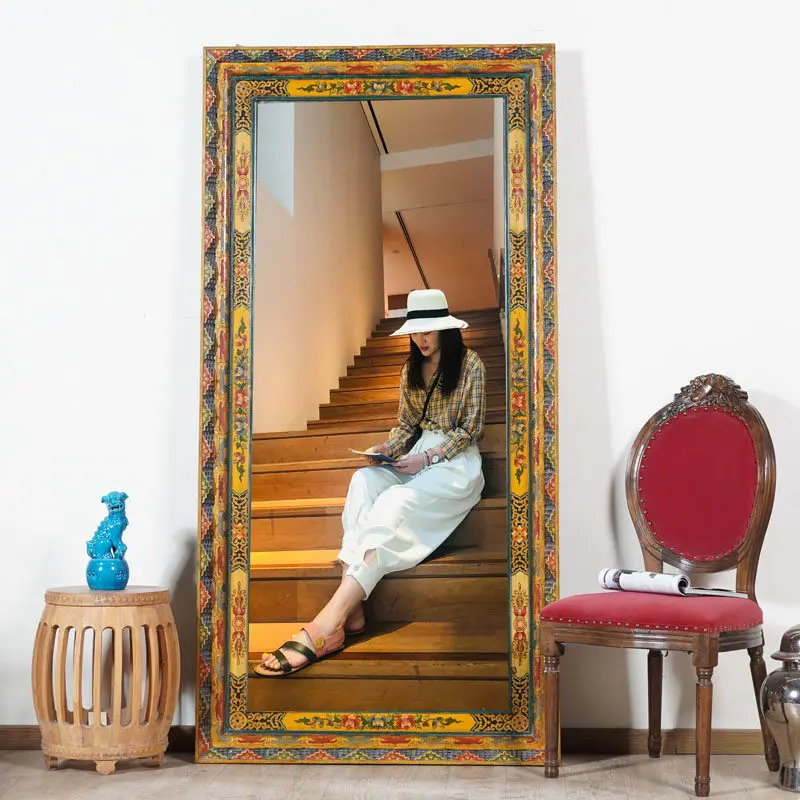 Luxury Girls Decorative Mirrors Star Nordic Modern Living Room Vanity Funky Mirror Garden Cosmetics Espelhos Home Decorations