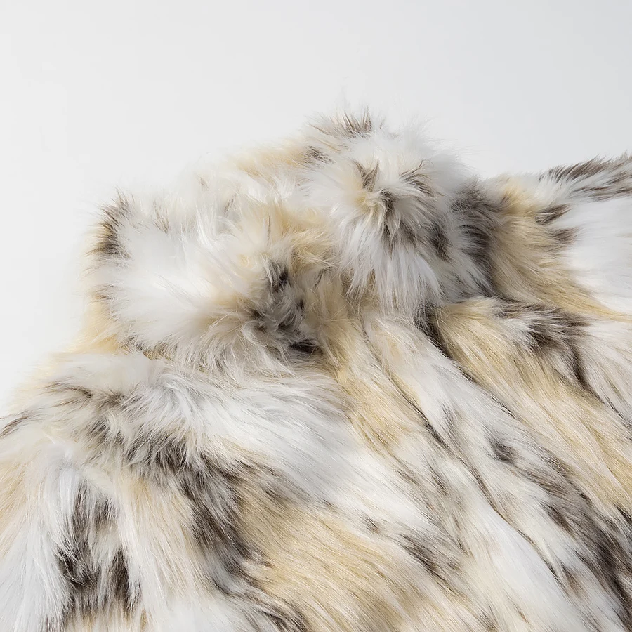 سترة نسائية أوروبية وأمريكية جديدة لعام 2026 من الفرو الصناعي معطف شتوي أنيق من الفرو الصناعي معطف بسيط ومتعدد الاستخدامات