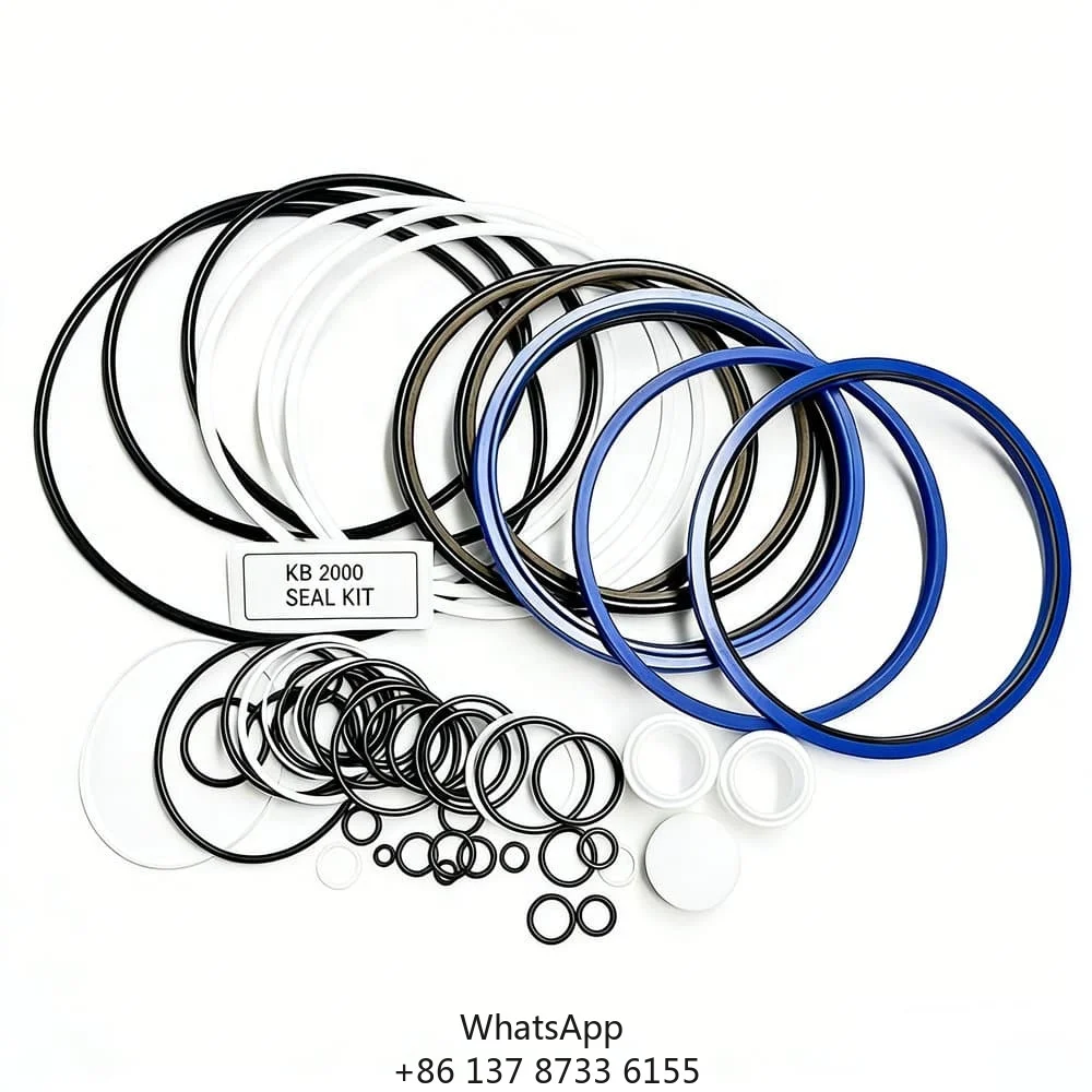 KF12 KF19 Excavator Hydraulic Rock Breaker Hammer Overhaul Seal Kit Construction Machinery Replacement Oil Seal Spare Parts