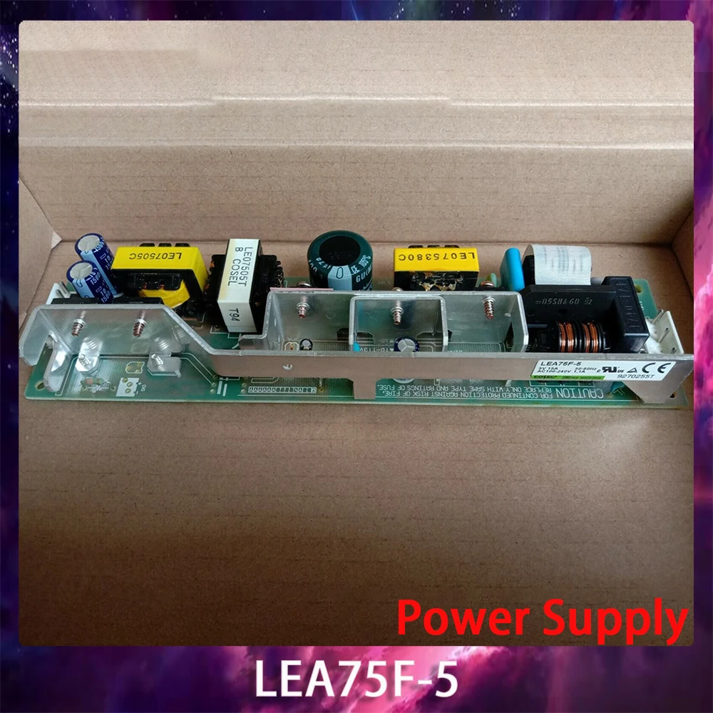 For COSEL INPUT AC100-240V 50-60Hz 1.1A OUTPUT 5V 15A LEA75F-5 Power Supply