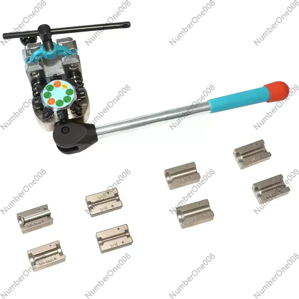 45 Degree Professional Brake Pipe Drilling And Expansion Tool For Single And Double Layer Brake Pipes Are 4.75mm 3/16 "And 1/4"