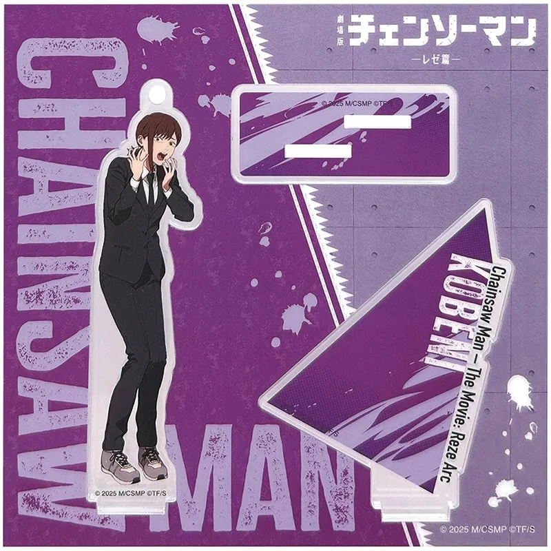 Novo denji pochita makima hayakawa aki power cosplay ornamentos acrílicos anime motosserra homem suporte figura fãs presentes 15cm