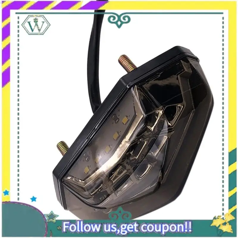 

A82U-Motorcycle Universal 12V DC LED Brake Stop Tail Light Signal Indicators Light Motorbike Bike Rear Brake Light