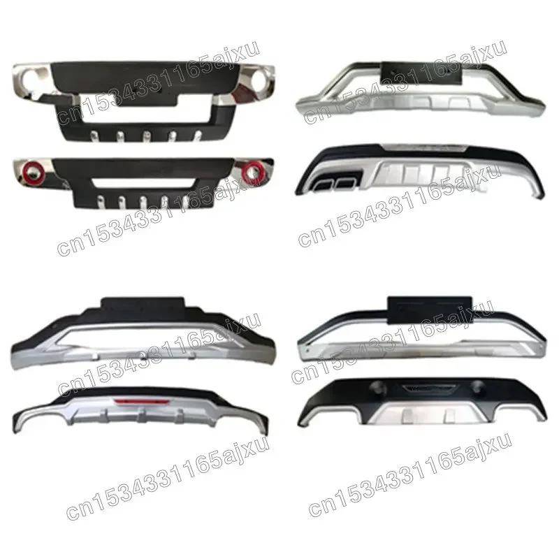 For Hyundai Tucson 2008-2022 High-quality ABS Engineering Plastics Front and rear bumpers Scratch protection Car styling