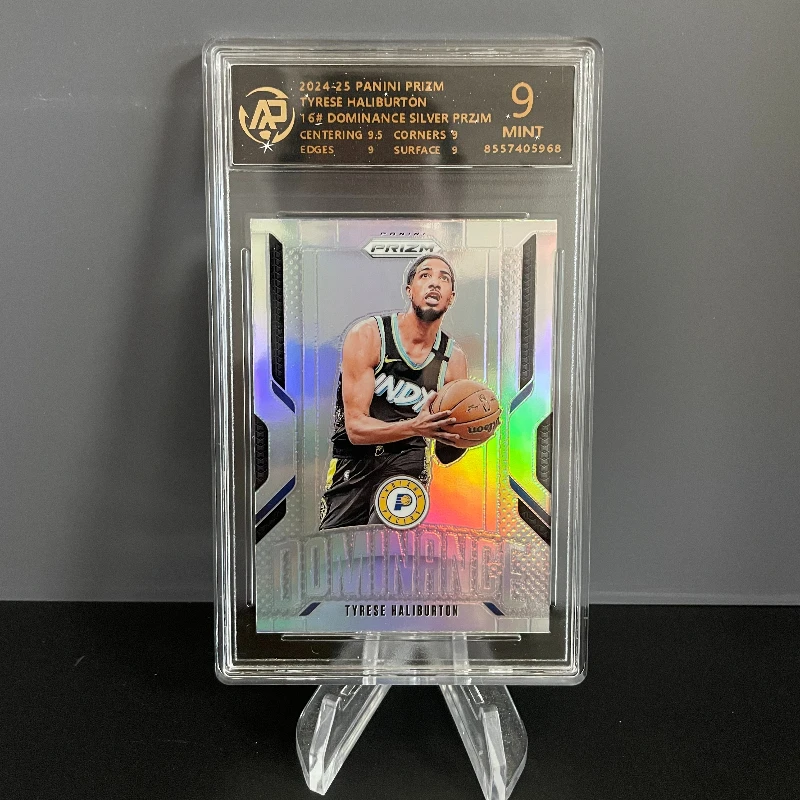 Toops Tyrese Haliburton Panini NBA Official Card Refractor Insert Graded Card Men Gift Basketball Star Card Collection view 6