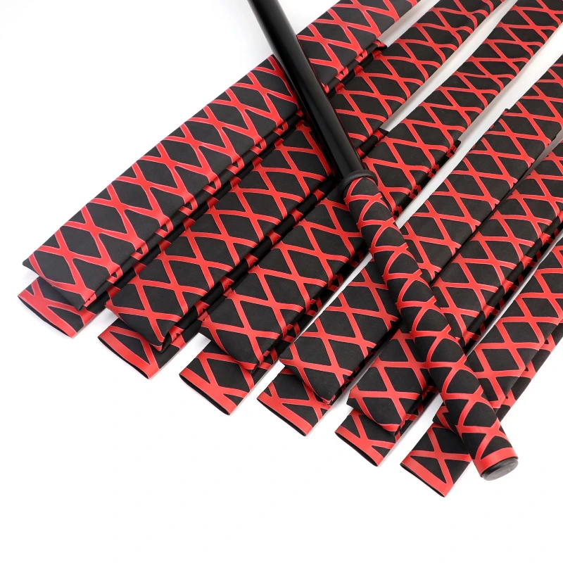 1M Non-slip Heat Shrink Wrap Tubing Fishing Rod DIY  Handle Insulation Waterproof Racket Handle Grip Multiple styles 20-35mm