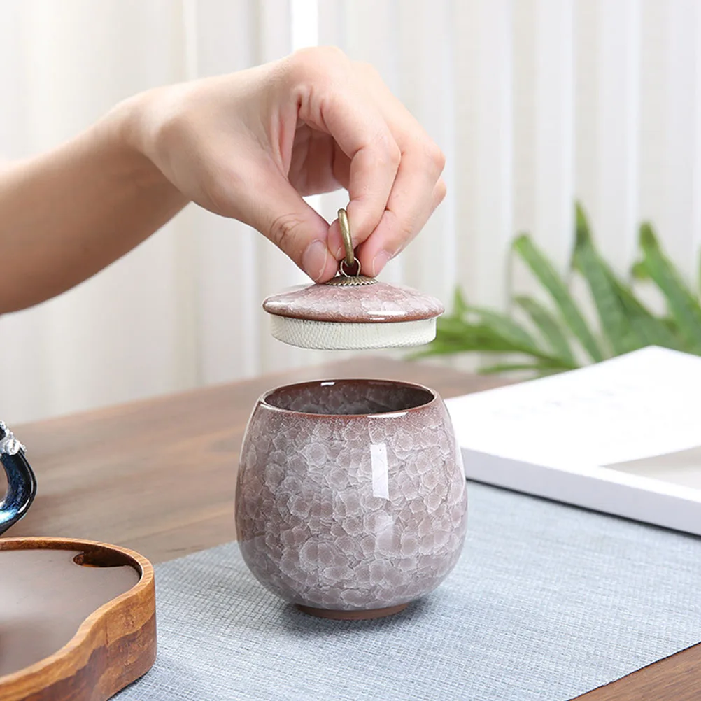 

Керамическая банка с узором ледяной трещины, коробка для пудры для ногтей, многоцелевой инструмент для хранения маникюра, органайзер для ювелирных изделий, конфет, лоток для пудры