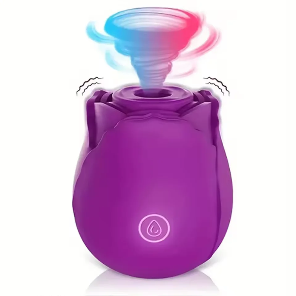 Potente Vibrador con Succión para Mujeres, Estimulador de Clítoris y Vagina con Lengua, Succión Oral de Pezones, Juguete Sexual para Adultos