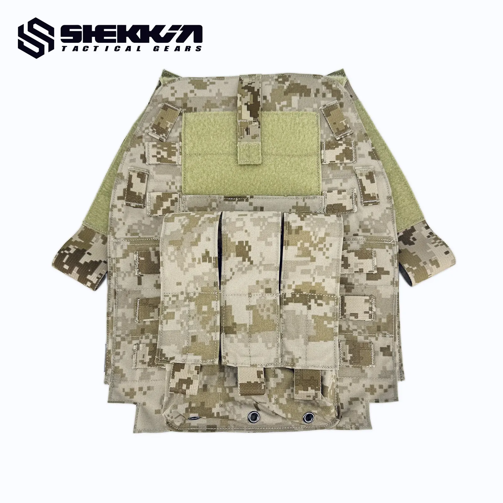 

Shekkingears AOR1 LBT 6094K MP7 Front Plate Tactical Vest Plate Carrier DG Devgru Military Combat Gear Hunting Airsoft
