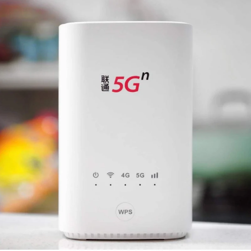 Original China Unicom 5G CPE VN007+ 2.3Gbps Wireless CPE 5G NSA/SA NR n1/n3/n8/n20/n21/n77/n78/n79 4G LTE Band1/3/8