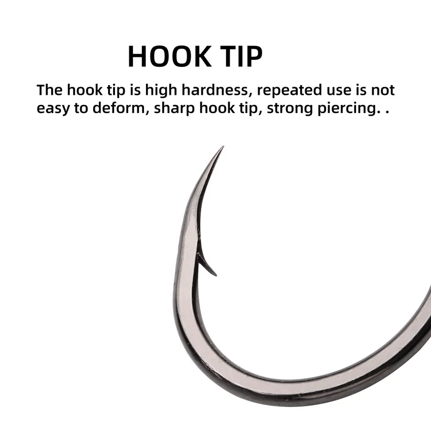 5 قطعة خطاف صيد السمك عالي الكربون الصلب السنانير اليابان مساعدة هوك الشائكة واحدة مزدوجة جريئة تهزهز خطاف بطيء ل باس صيد السمك #3