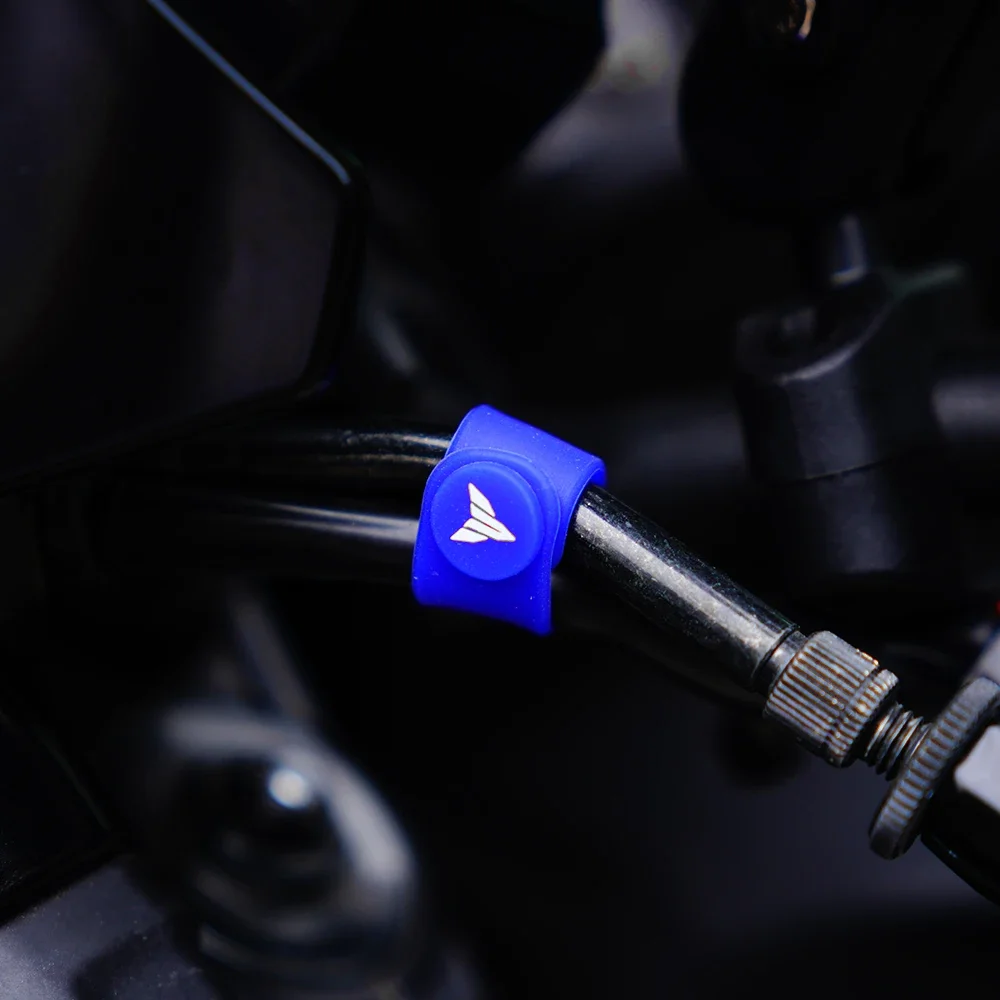 لياماها MT07 MT09 MT03 MT10 MT25 MT125 fz07 fz09 MT 07 09 10 الراسم 9 أسلاك الدراجات النارية تحديد التعادل المطاط ضمادة الملحقات