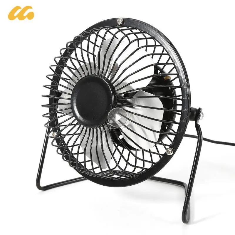 

Mini USB Desk Fan Desktop Adjustable Tilt Stand Cooling Fan Ultra-quiet Electric Portable Small Fan For Desktop Office Table PC