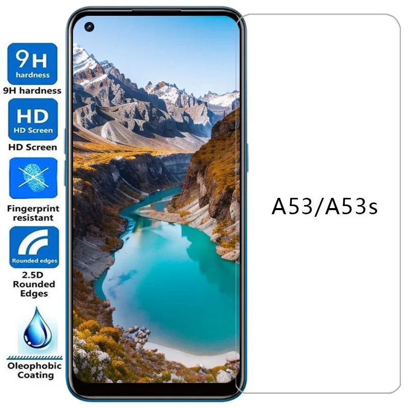 

tempered glass for oppo a53 a53s phone case on oppoa53 a 53 s 53s 53a as53 4g back cover 360 protective coque opp opo oppa appo