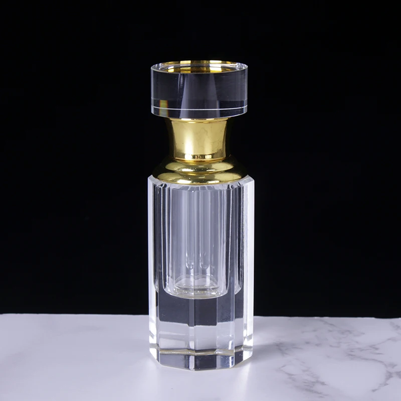

Portable Vintage Empty 3ML Crystal Attar Oil Perfume Bottle Decorative Essential Bottle