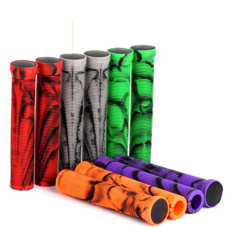 

Удлиненный резиновый чехол на руль мотоцикла 165 мм, горный велосипед, складной велосипед и утолщенная противоскользящая мягкая ручка.