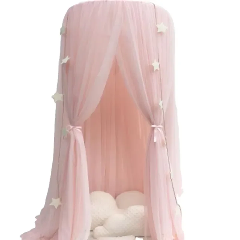 Hanging children's bedspreads curtains baby reading play home decoration baby bedding dome bed canopy cotton mosquito net