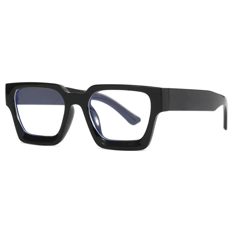New Transparent Computer Glasses Frame Women Men Anti Blue Light Square Eyewear Blocking Glasses Optical Spectacle Eyeglass view 5