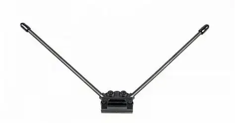 Piedistallo del supporto per sedile di fissaggio dell\'antenna del ricevitore tipo V per TBS MICRO NANO ELRS FRSKY XM + ricevitore rx rc Drone