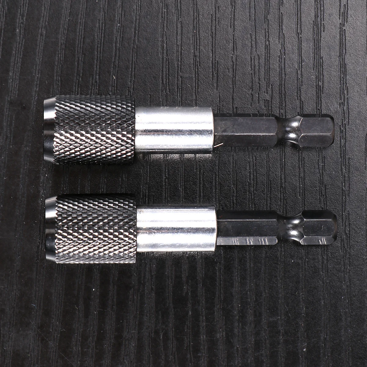 

2 Pcs Quick-release Self-locking Lever Extension Pole Drill Bit Nut Driver Magnetic Bars Extended Socket Holder