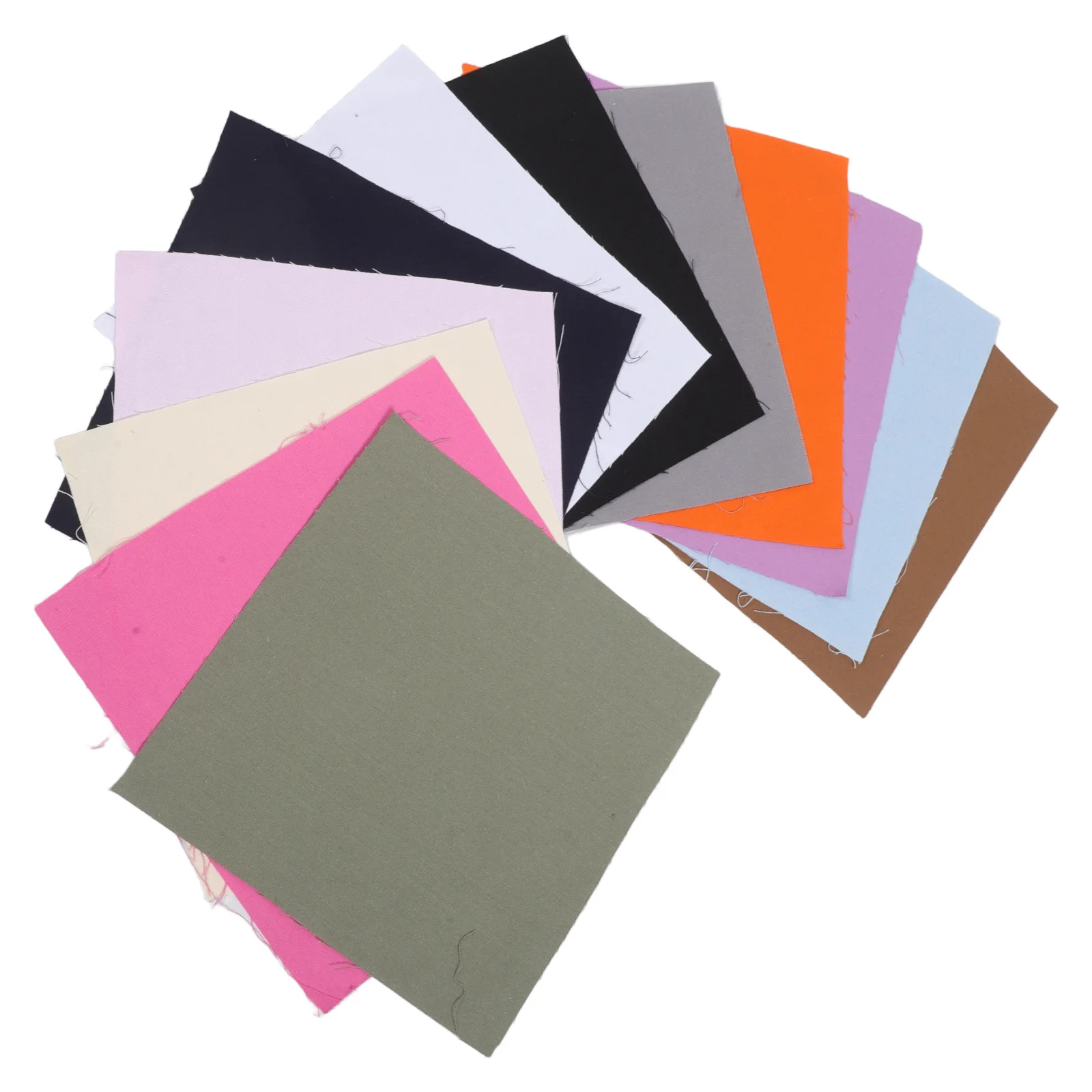 

12Pcs Embroidery Fabric White Linen Cotton 30cm Squares for Sewing Crafting DIY Needlework Cloth Material Embroidery Fabric Set