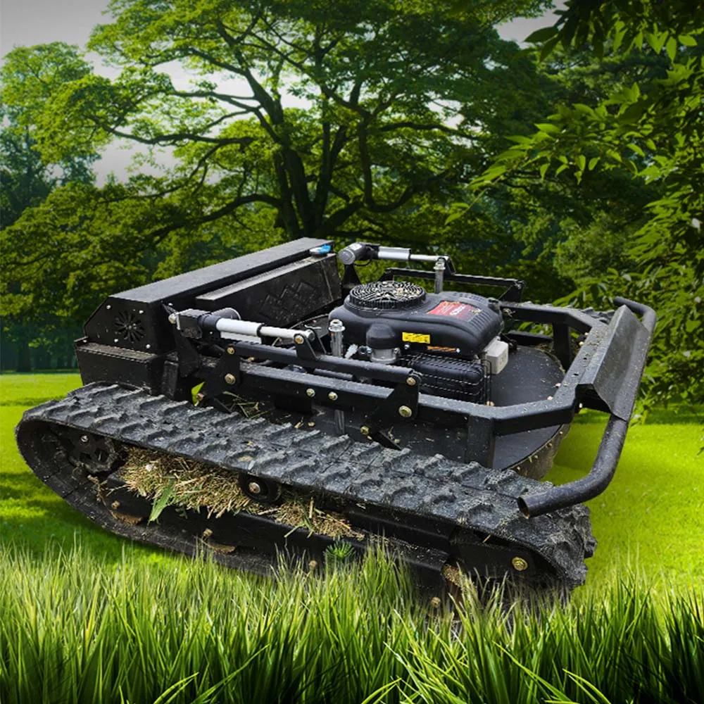 Fast Delivery All Terrain Remote Lawn Mower Robot With Engine 550 850mm Remote Control Agricultural Lawn Mower