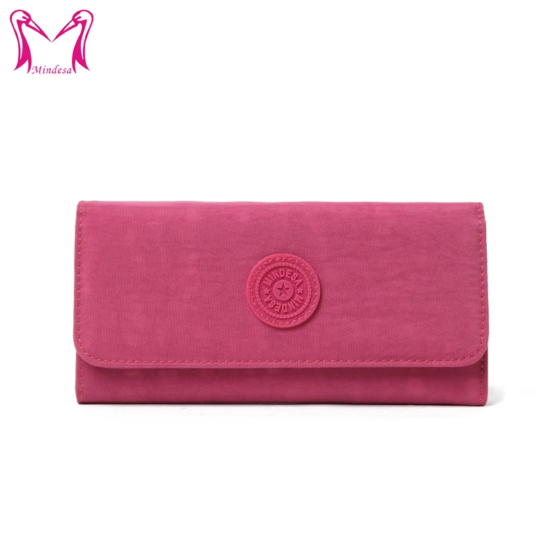 Mindesa high quality portable nylon bag best fashion small handbag zero wallet lightweight waterproof 8107