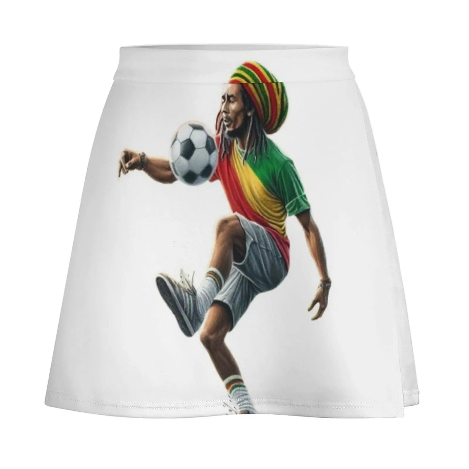 BOB MARLEY ONE LOVE Mini Skirt korean women's clothes Women's summer skirt Woman skirt new in clothes