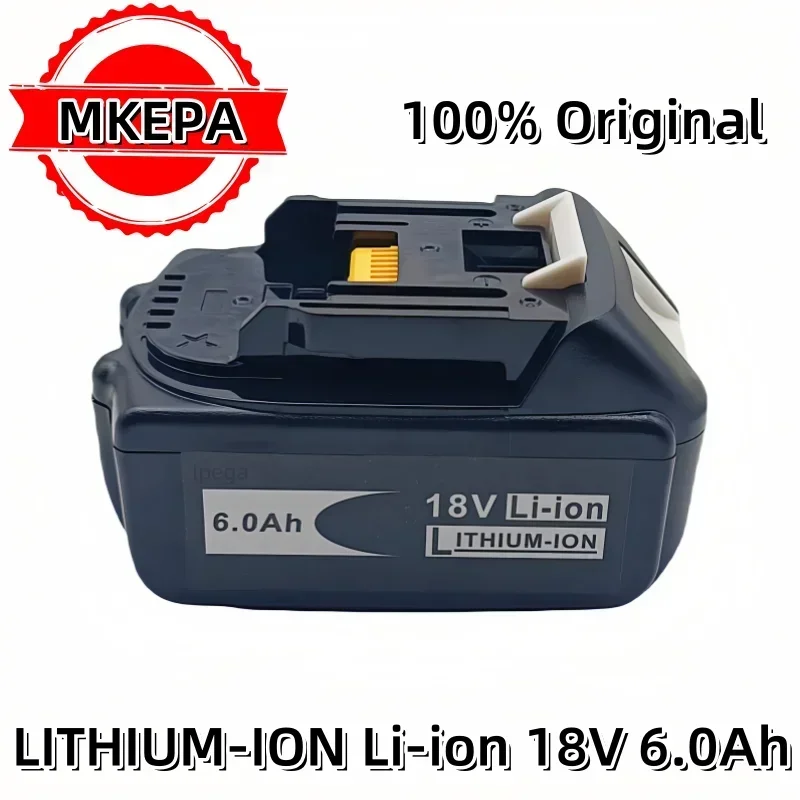 

18V 6.0Ah for Makita Rechargeable Power Tools BL1860B BL1860 BL1850 BL1850B BL1840 BL1815 Replacement lpega Lithium Battery