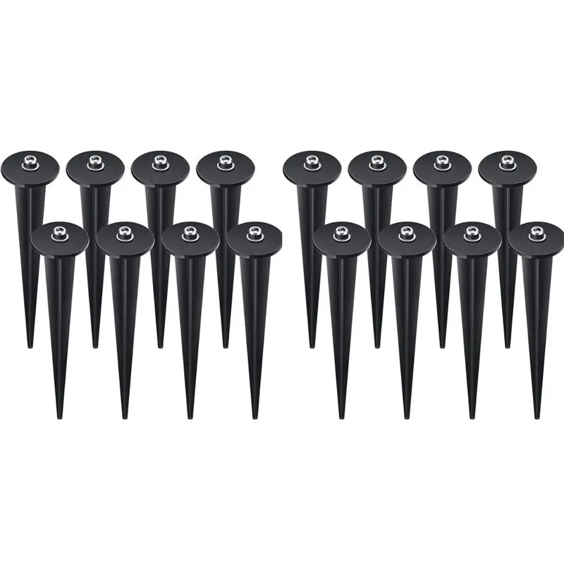 

AB66-16Pcs Light Stake Flood Lights Outdoor Lights Ground Flood Lights Outdoor Stake Garden Lamp Flood Lights