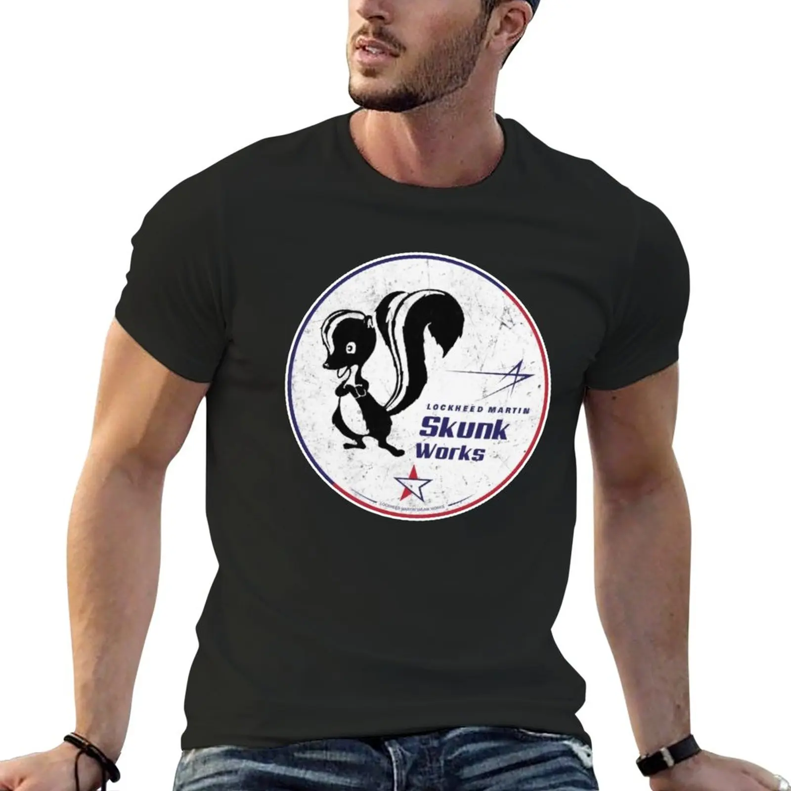 

SKUNK WORKS T-Shirt man clothes hippie clothes sweat shirt mens graphic t-shirts pack