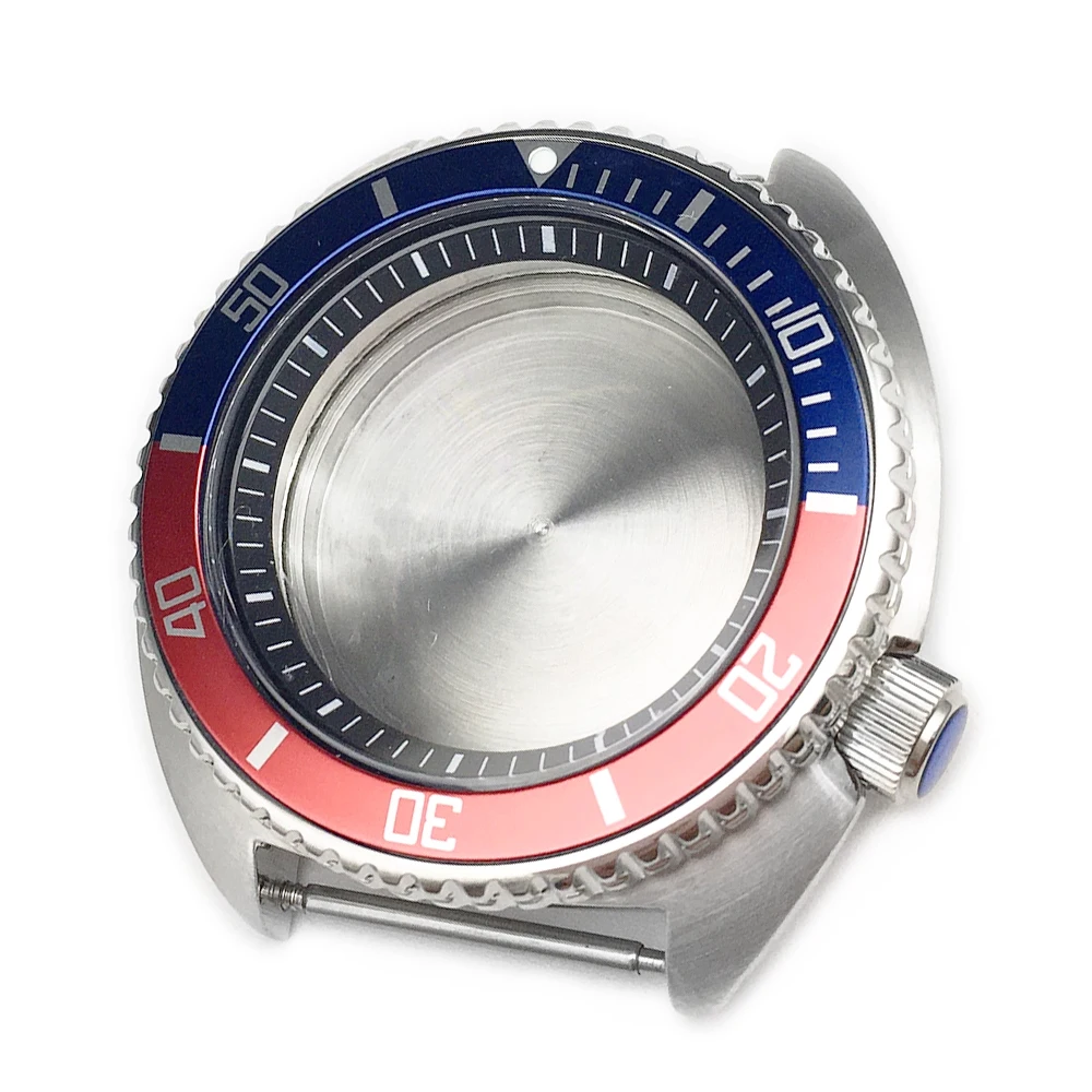 

Роскошный корпус часов 45 мм с сапфировым стеклом для NH35A/NH36A, корпус с механизмом, циферблат 28,5 мм, 50 м, водонепроницаемый