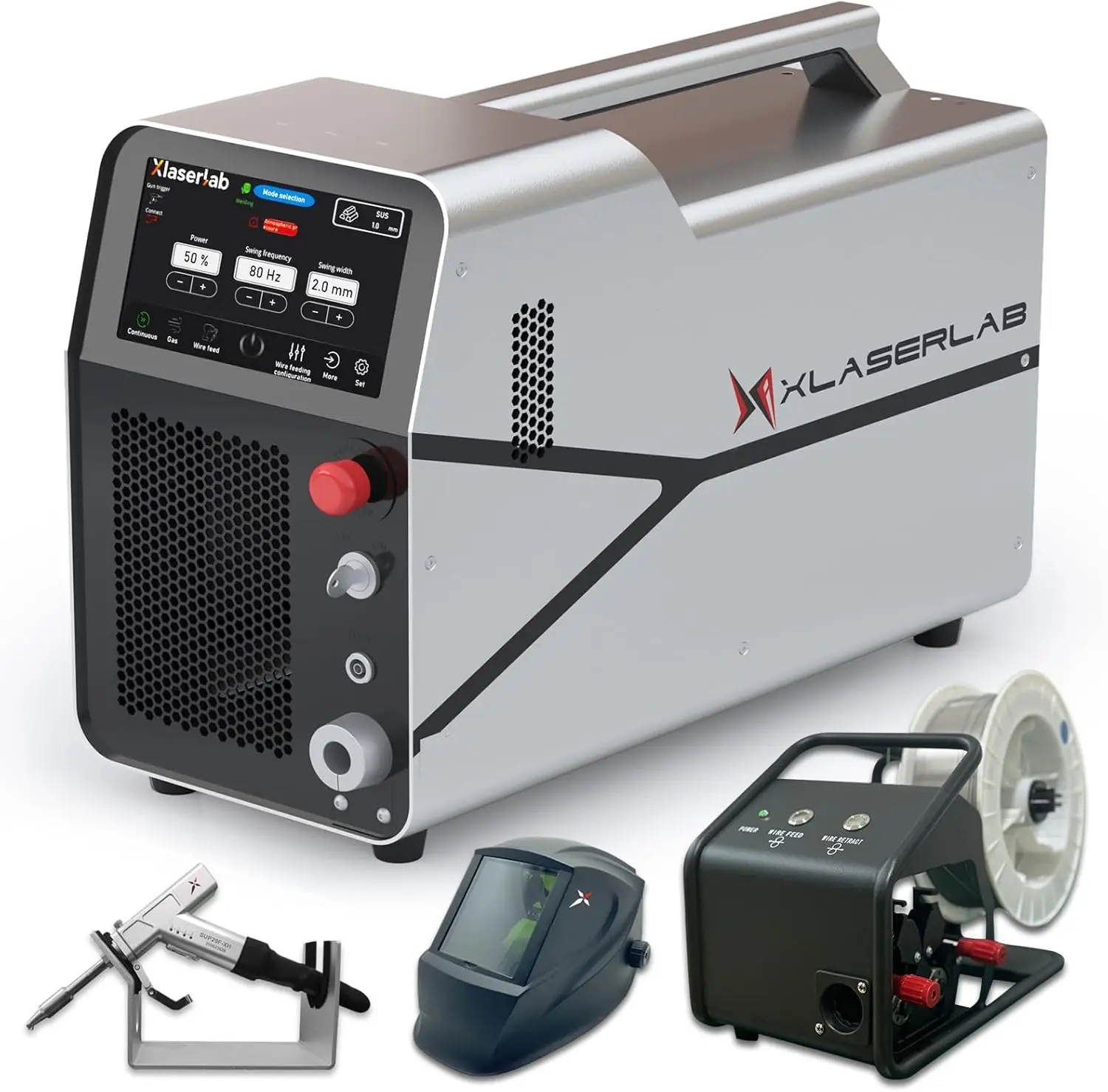 700W Laser Welding Machine – 6-in-1 Fiber Laser Welder for Welding, Cutting, Cleaning, Rust Removal, Underwater Welding