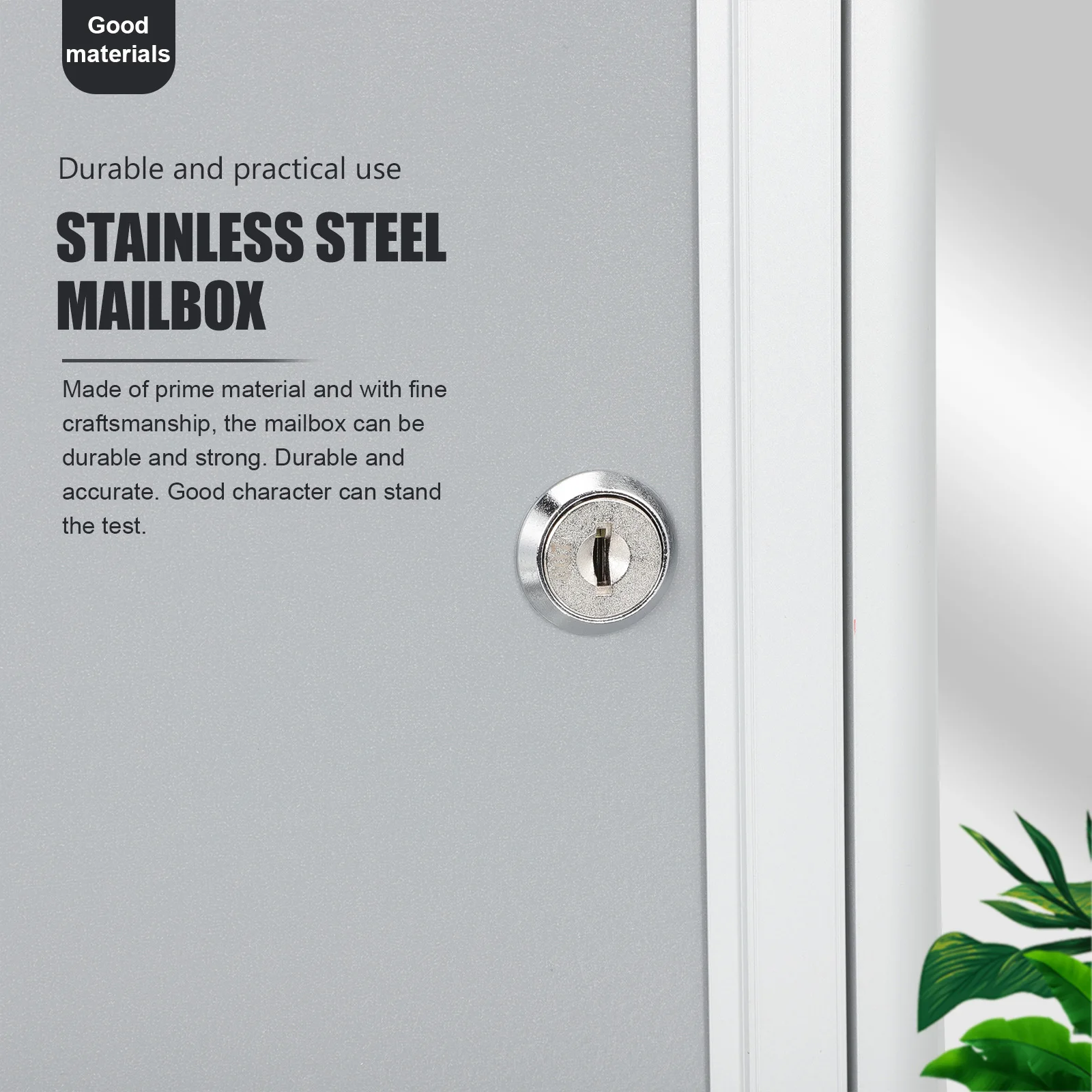 Wandmontage brievenbus Vintage brievenbus Retrostijl Aluminium met grote capaciteit Geschikte enveloppen Mails Home Office Garden