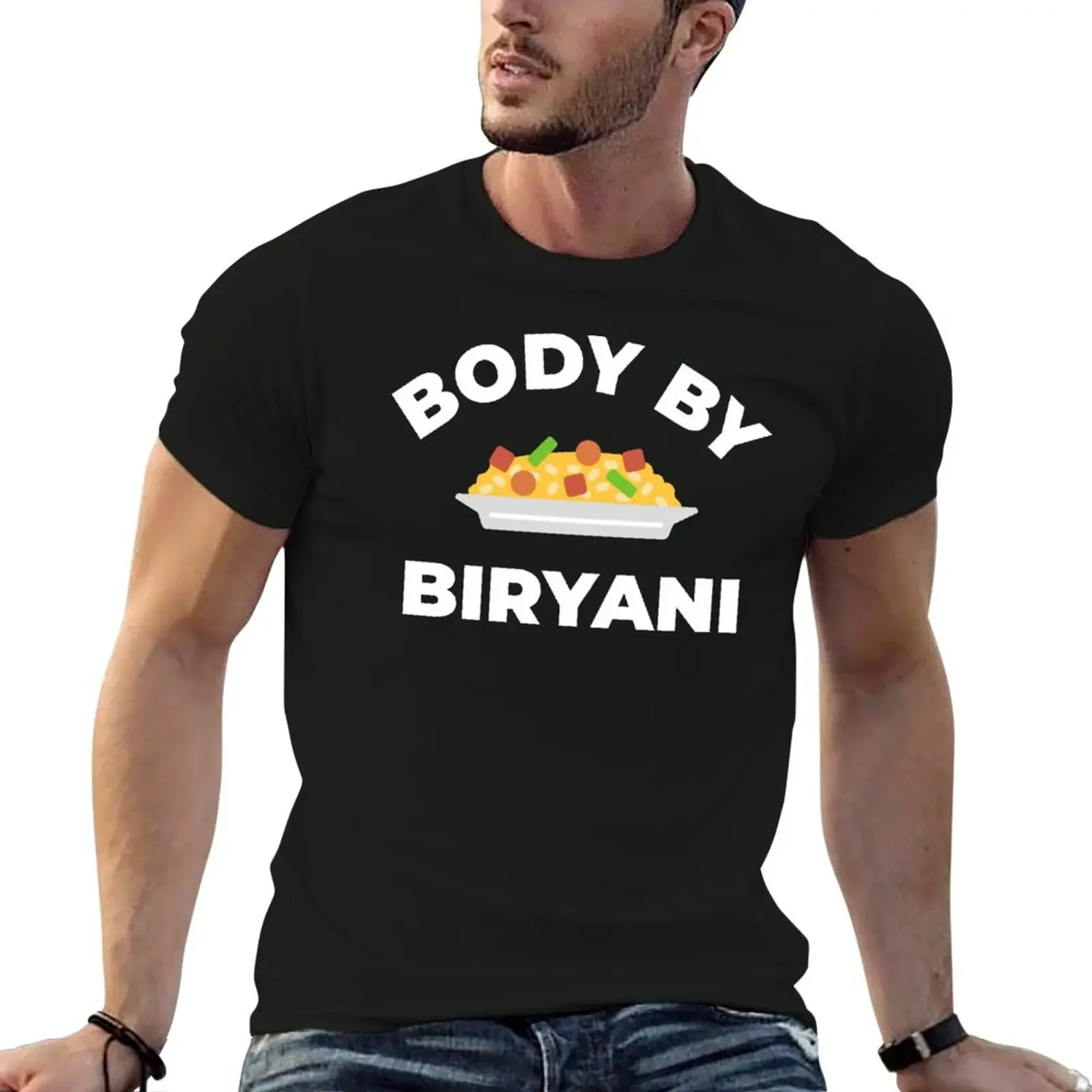 

Desi Biryani T-Shirt Short sleeve tee aesthetic clothes Men's clothing