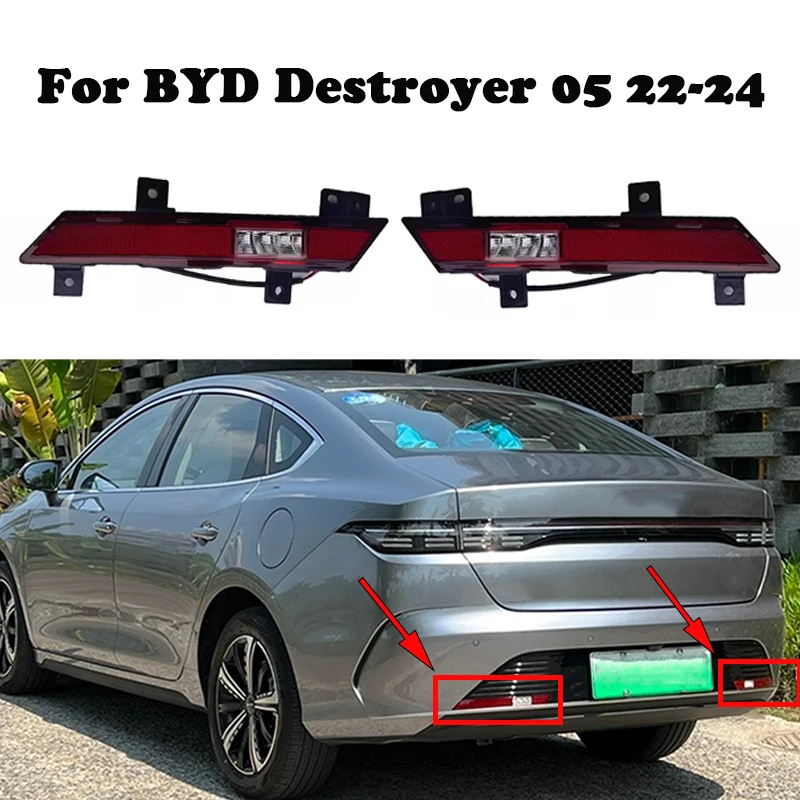 

Brake Lamp For BYD Destroyer 05 2022-2024 LED Car Rear Bumper Light Brake Light Warning Light Reversing Light Rear Fog Light