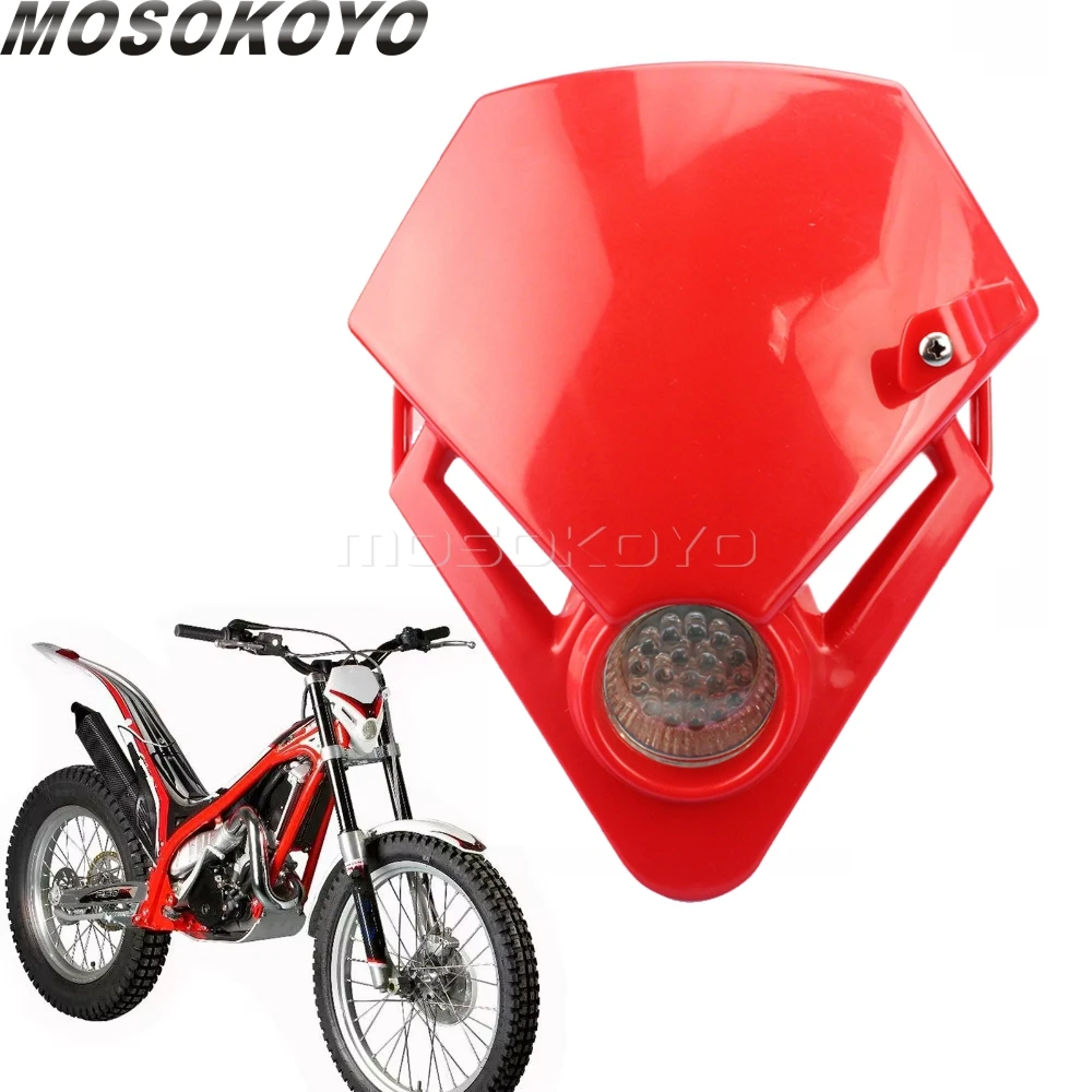 LED Motorcycle Trial Enduro Motocross Headlight Version for Gas Gas TXT Pro EC 280 125 250 300 White Headlamp