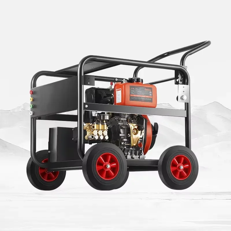 for Diesel High Pressure Washer 500 Bar 7250 PSI Water Jet Cleaner Electric Start Core Pump Effective Car Washing Machine