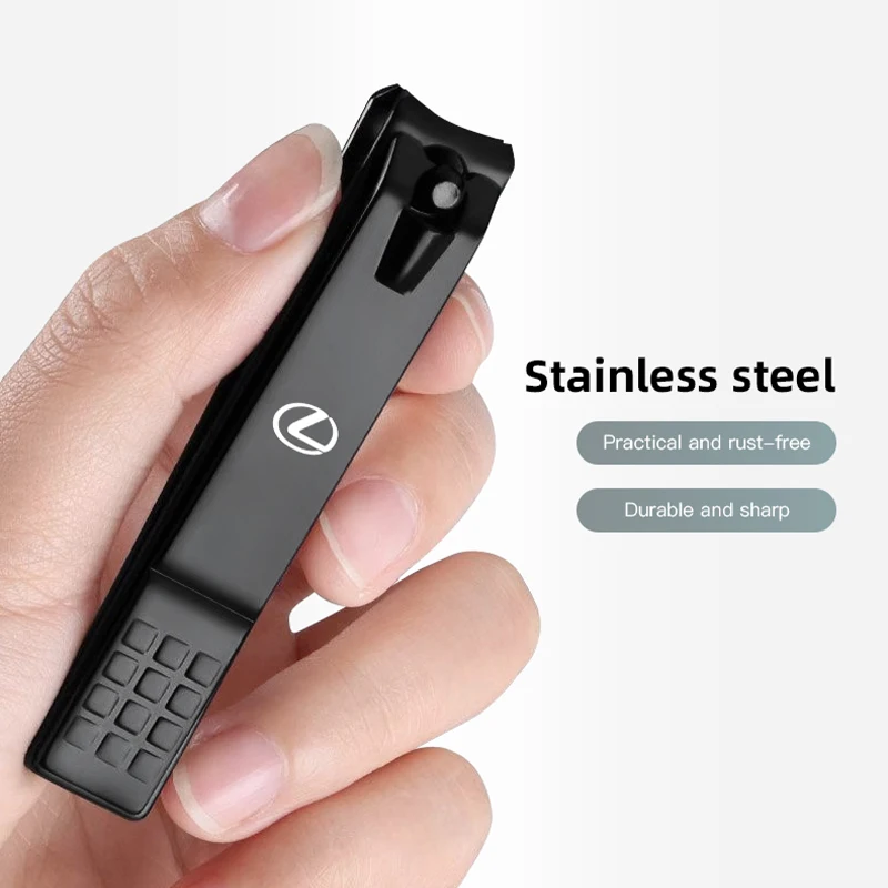 4 قطعة شعار السيارة مسمار المقص مسمار المتقلب الصلب مانيكير أدوات العناية لكزس IS200 UX250h IS250 GS300 UX RX350 LX570 LX600 GX470