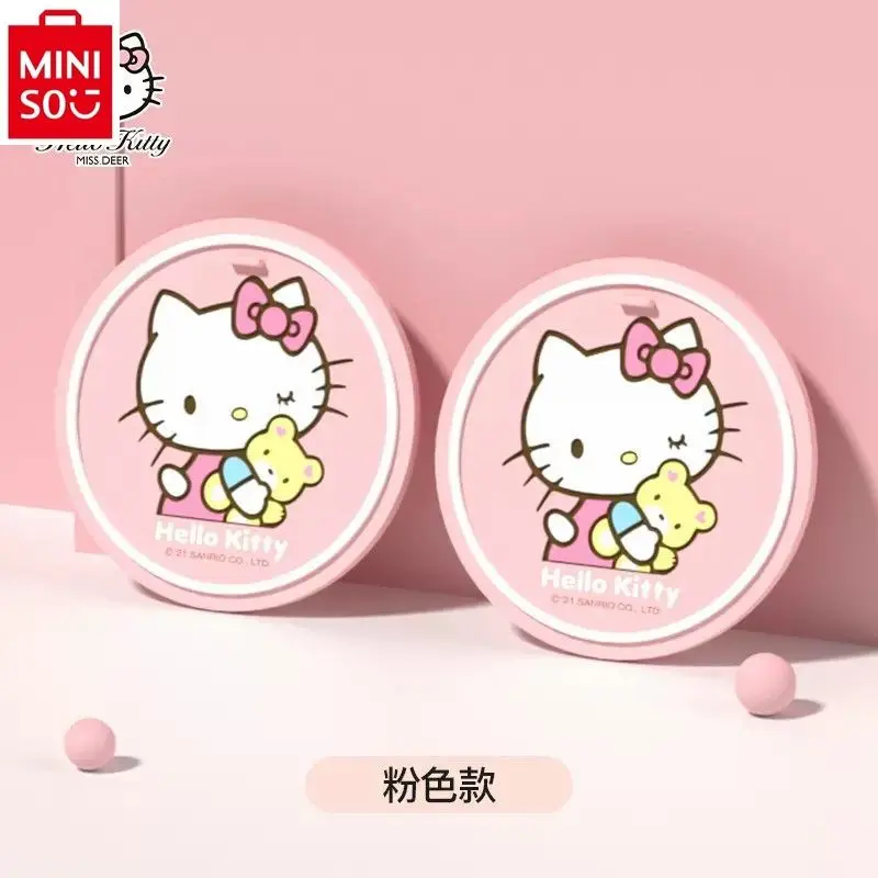 

MINISO car multifunctional storage, heat insulation, anti slip protection, coaster for women, cartoon anime, hello kitty coaster