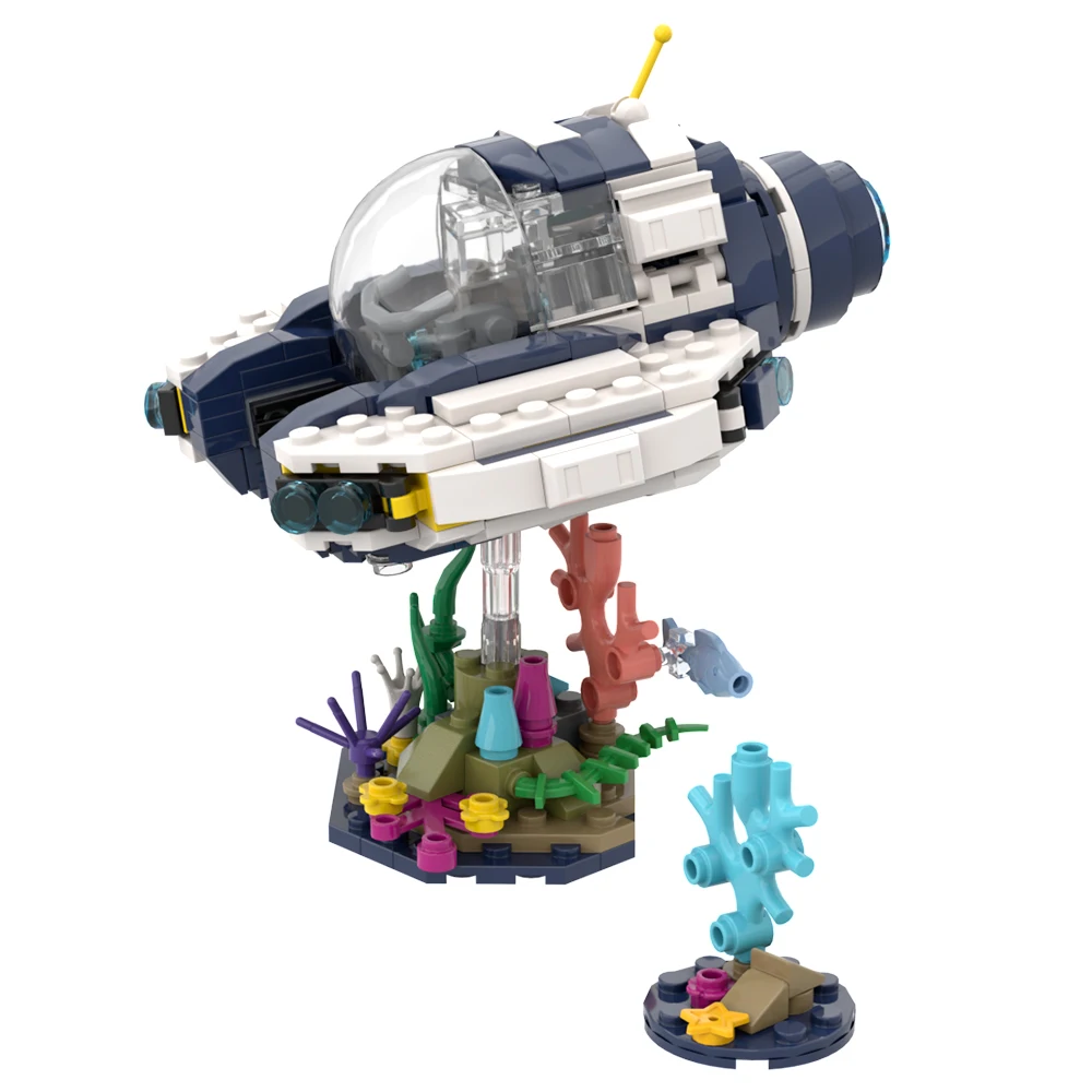 Sea Moth Subnautica Game Building Blocks Mini Subnautica Bricks Kids Model Toys Birthday Gift Christmas present