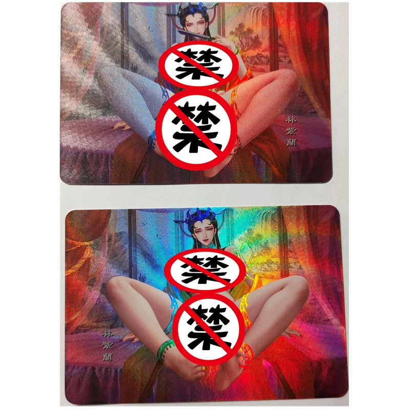 

2 шт./компл. DIY скрытая аниме-карта Lin Zilan Series Vol 2 ACG сексуальная телесная карточная игрушка в подарок игра самодельная коллекция аниме комиксов автомобиль