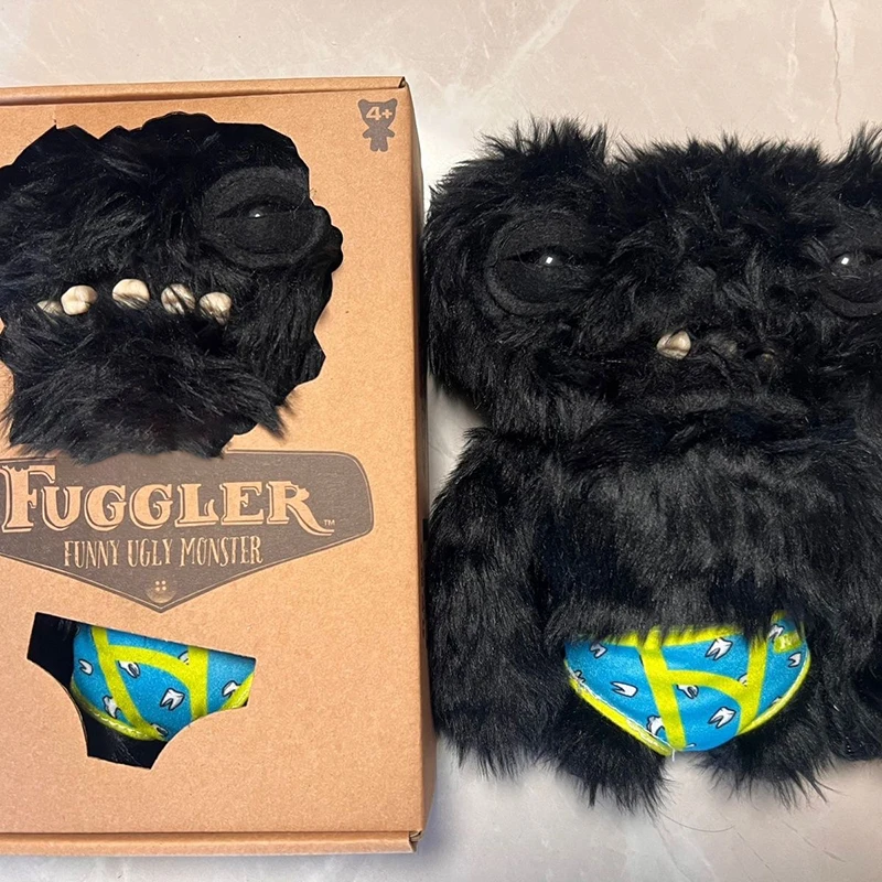 

25cm Anime Fuggler Plush Toys Ugly Teeth Monster Plushies Blind Box Stuffed Dolls Desk Decoration Figure Fans Christmas Gifts