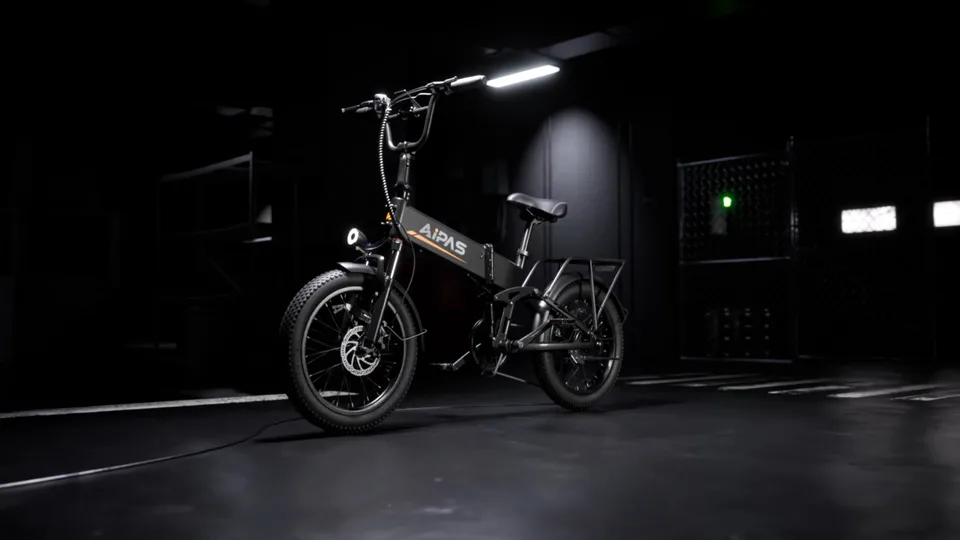 20'' Folding Electric Bike 1500W 48V 12.8Ah Motor Off-Road EMTB Free Shipping image 2